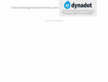 Tablet Screenshot of interiordesignschoolreview.com